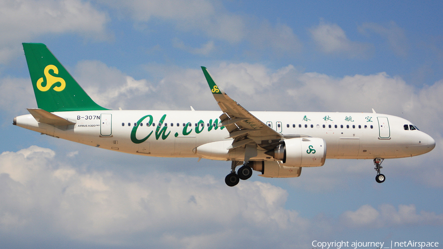 Spring Airlines Airbus A320-251N (B-307N) | Photo 364552
