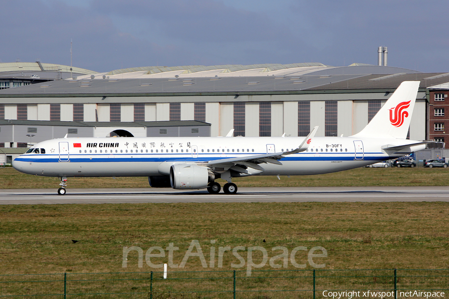 Air China Airbus A321-272NX (B-30FY) | Photo 441121