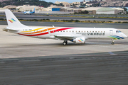 Colorful Guizhou Airlines Embraer ERJ-190LR (ERJ-190-100LR) (B-3115) at  Gran Canaria, Spain