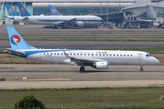 Hebei Airlines Embraer ERJ-190LR (ERJ-190-100LR) (B-3208) at  Guangzhou - Baiyun, China