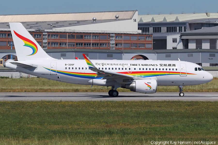 Tibet Airlines Airbus A319-115 (B-320F) | Photo 453069