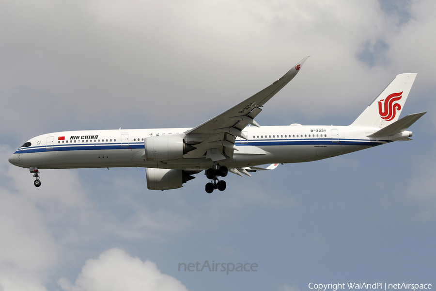 Air China Airbus A350-941 (B-322Y) | Photo 613529