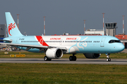 Loong Air Airbus A321-251NX (B-323U) at  Hamburg - Finkenwerder, Germany