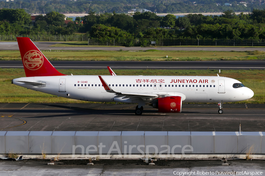 Juneyao Airlines Airbus A320-271N (B-324D) | Photo 625900