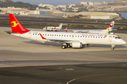 Tianjin Airlines Embraer ERJ-195LR (ERJ-190-200LR) (B-3263) at  Gran Canaria, Spain