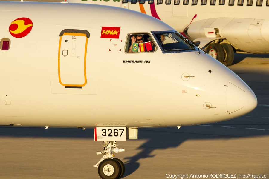 Tianjin Airlines Embraer ERJ-195LR (ERJ-190-200LR) (B-3267) | Photo 204784