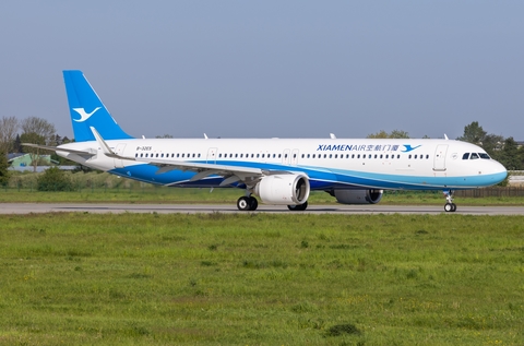 Xiamen Airlines Airbus A321-251NX (B-32E5) at  Hamburg - Finkenwerder, Germany