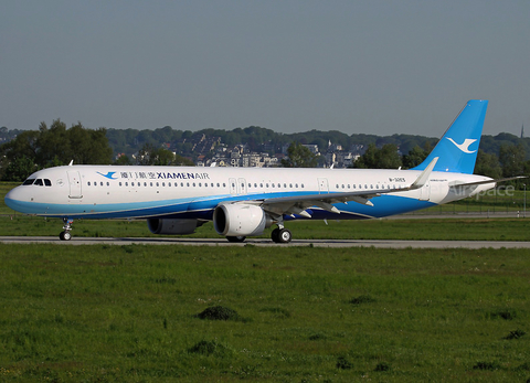 Xiamen Airlines Airbus A321-251NX (B-32E5) at  Hamburg - Finkenwerder, Germany