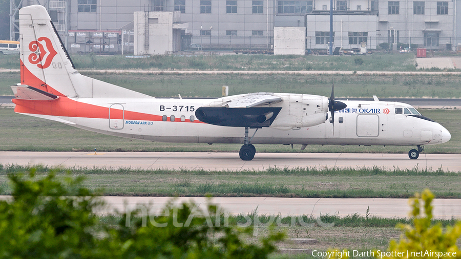 Joy Air Xian MA60 (B-3715) | Photo 252670
