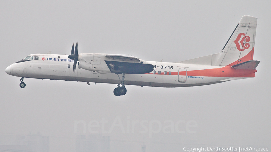 Joy Air Xian MA60 (B-3715) | Photo 252671