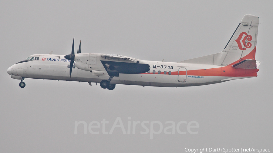 Joy Air Xian MA60 (B-3715) | Photo 252672