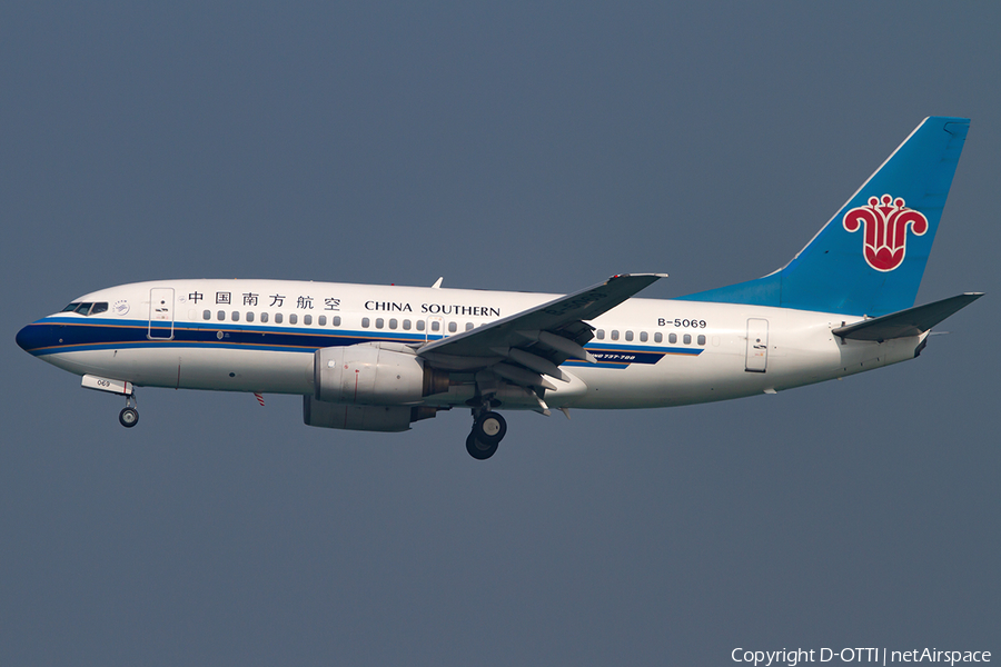 China Southern Airlines Boeing 737-71B (B-5069) | Photo 397208