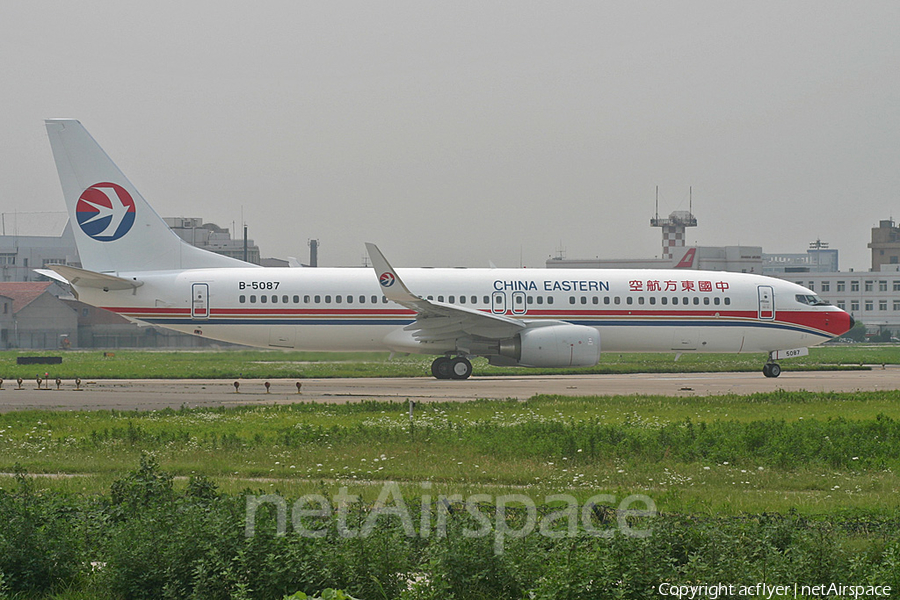 China Eastern Airlines Boeing 737-89P (B-5087) | Photo 160648