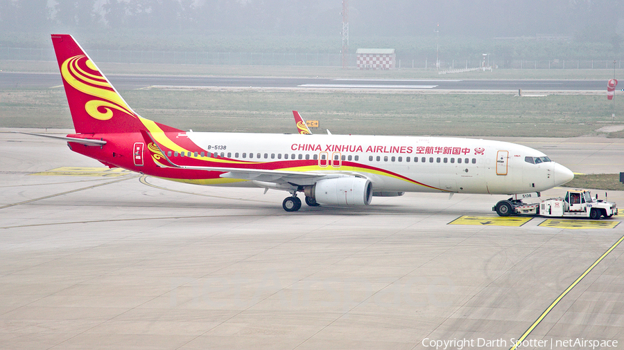 China Xinhua Airlines Boeing 737-84P (B-5138) | Photo 250822