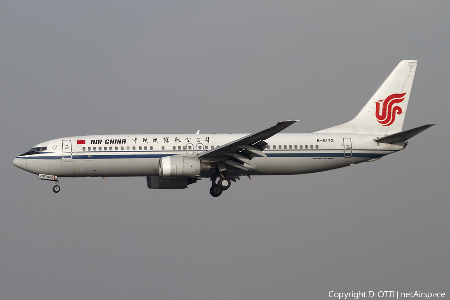 Air China Boeing 737-8Q8 (B-5172) | Photo 405898