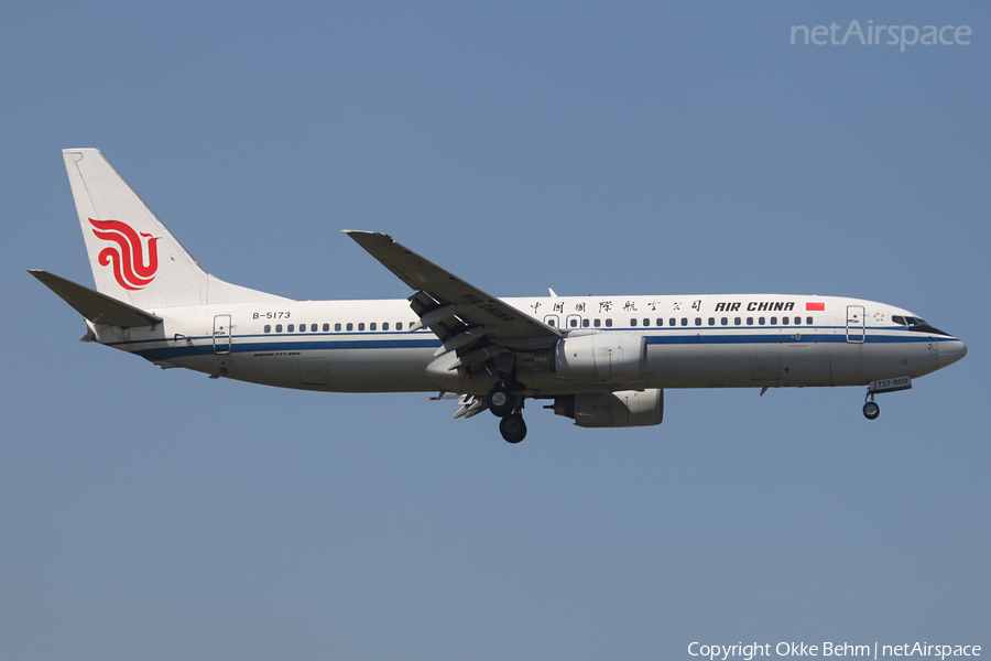 Air China Boeing 737-8Q8 (B-5173) | Photo 69616