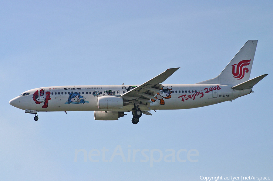 Air China Boeing 737-86N (B-5178) | Photo 368076