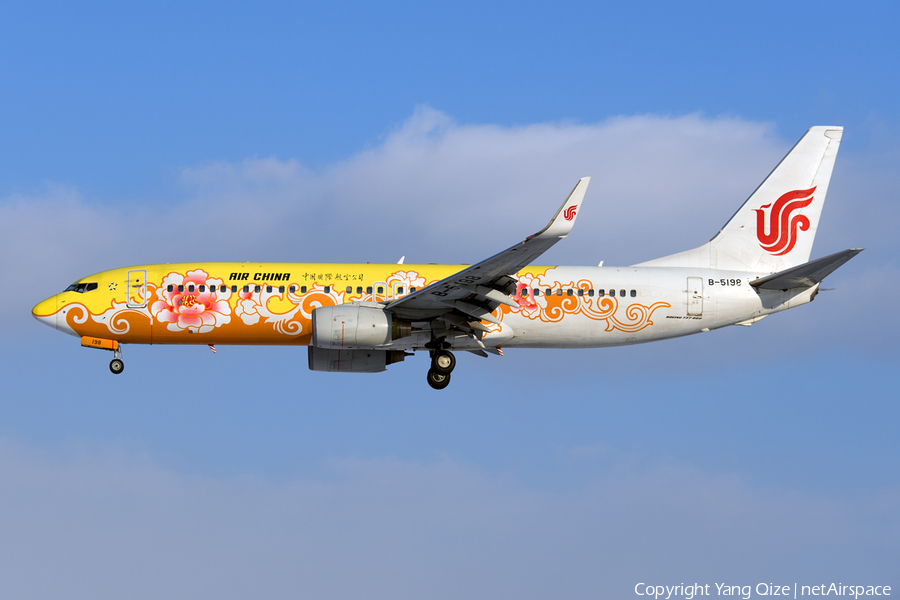 Air China Boeing 737-89L (B-5198) | Photo 174064