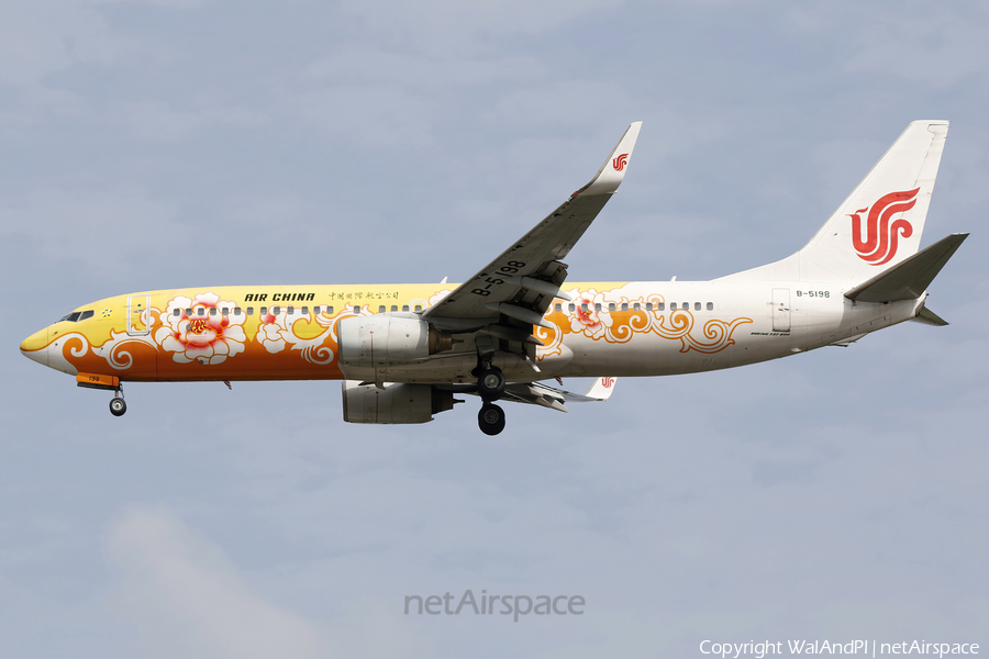 Air China Boeing 737-89L (B-5198) | Photo 613215