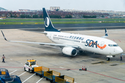 Shandong Airlines Boeing 737-75N (B-5205) at  Dalian - Zhoushuizi, China