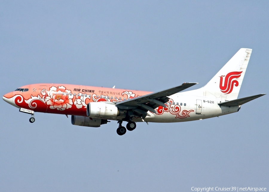 Air China Boeing 737-79L (B-5211) | Photo 59342