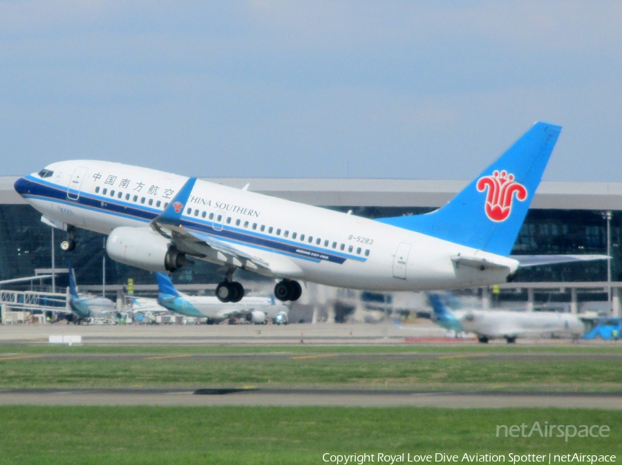China Southern Airlines Boeing 737-71B (B-5283) | Photo 433718