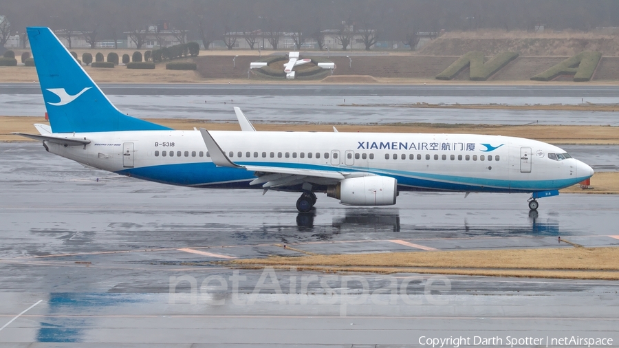 Xiamen Airlines Boeing 737-85C (B-5318) | Photo 205682