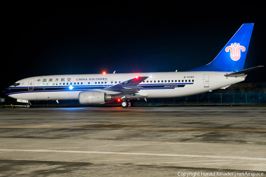 China Southern Airlines Boeing 737-81B (B-5340) | Photo 304587