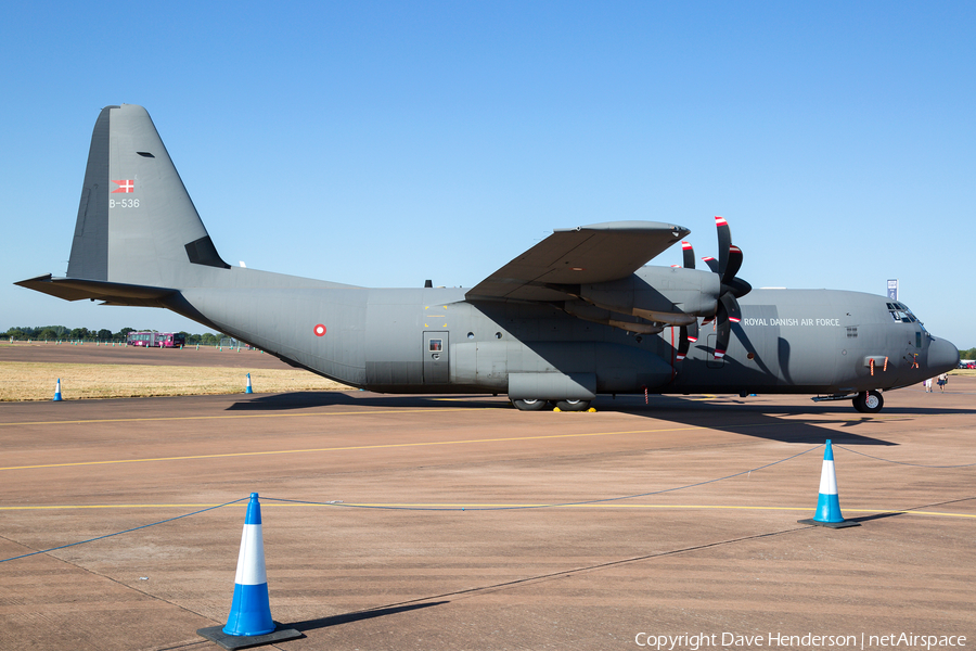 Royal Danish Air Force (Flyvevåbnet) Lockheed Martin C-130J-30 Super Hercules (B-536) | Photo 260169