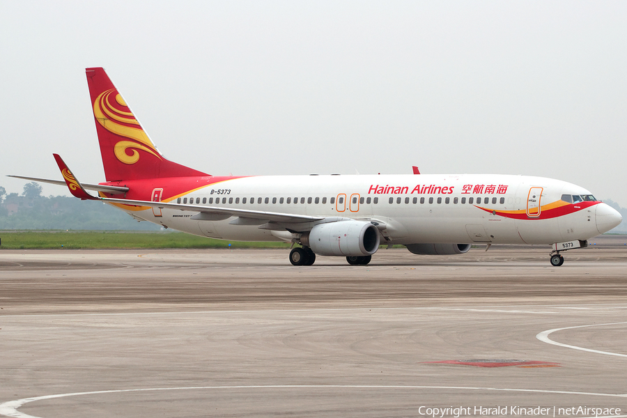 Hainan Airlines Boeing 737-84P (B-5373) | Photo 304153
