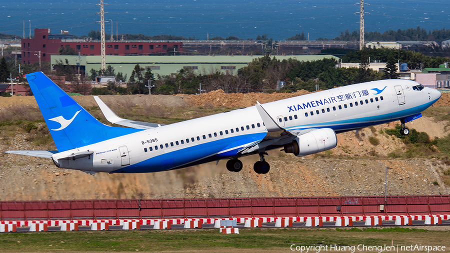 Xiamen Airlines Boeing 737-86N (B-5385) | Photo 660367