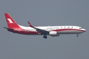 Shanghai Airlines Boeing 737-86D (B-5393) at  Hong Kong - Chek Lap Kok International, Hong Kong