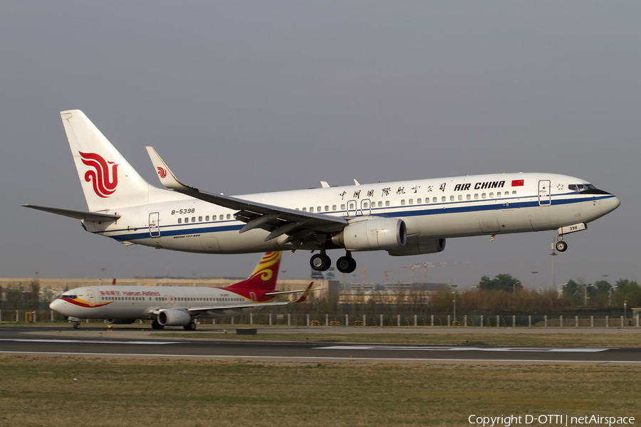Air China Boeing 737-89L (B-5398) | Photo 407159