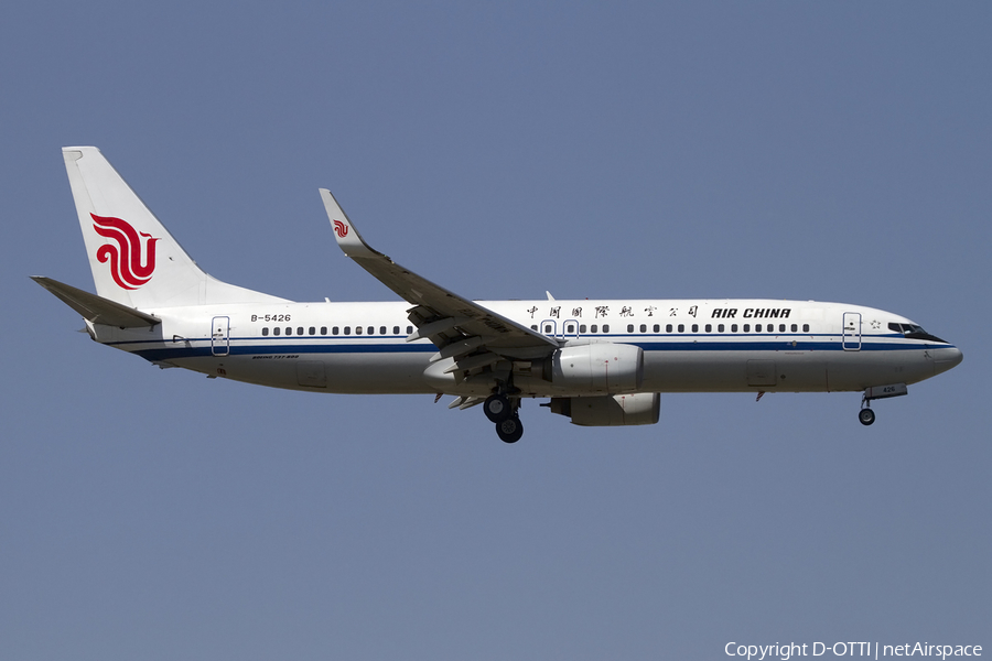 Air China Boeing 737-89L (B-5426) | Photo 406019
