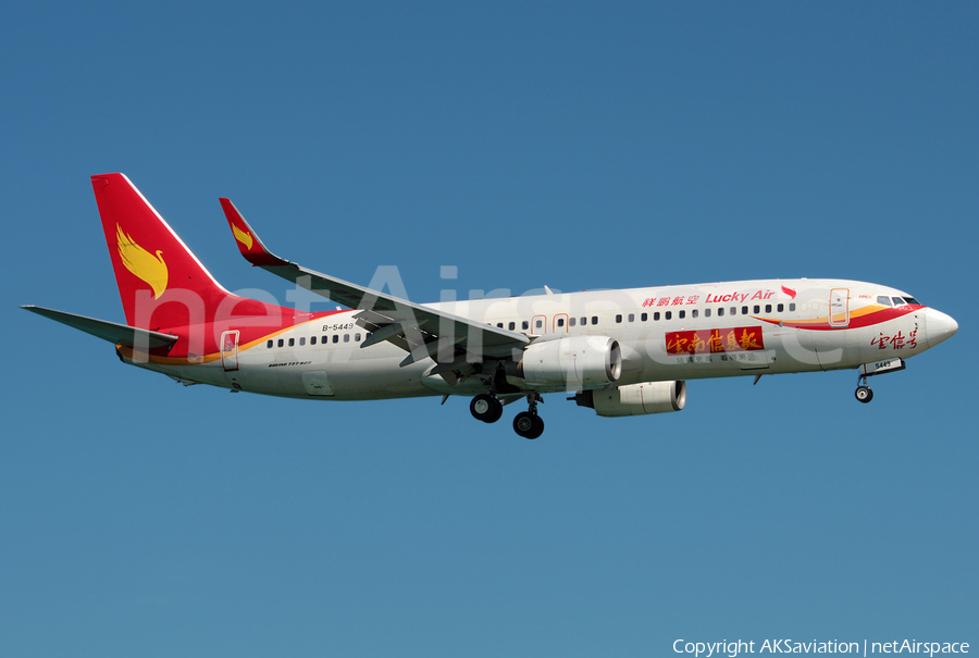 Lucky Air Boeing 737-808 (B-5449) | Photo 117698