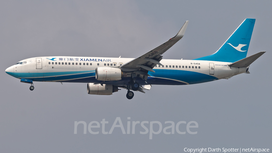Xiamen Airlines Boeing 737-85C (B-5458) | Photo 318026
