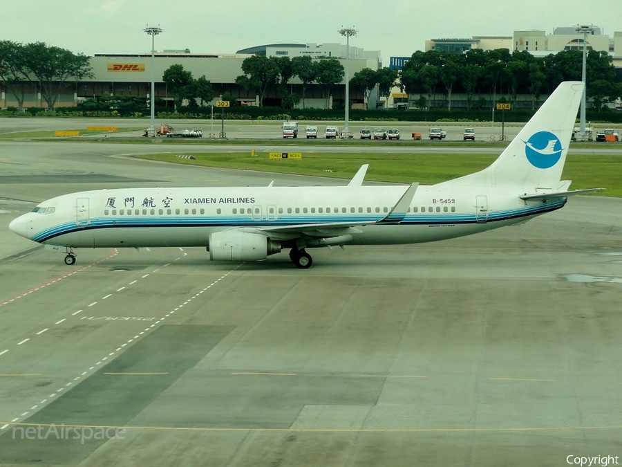 Xiamen Airlines Boeing 737-85C (B-5459) | Photo 42641