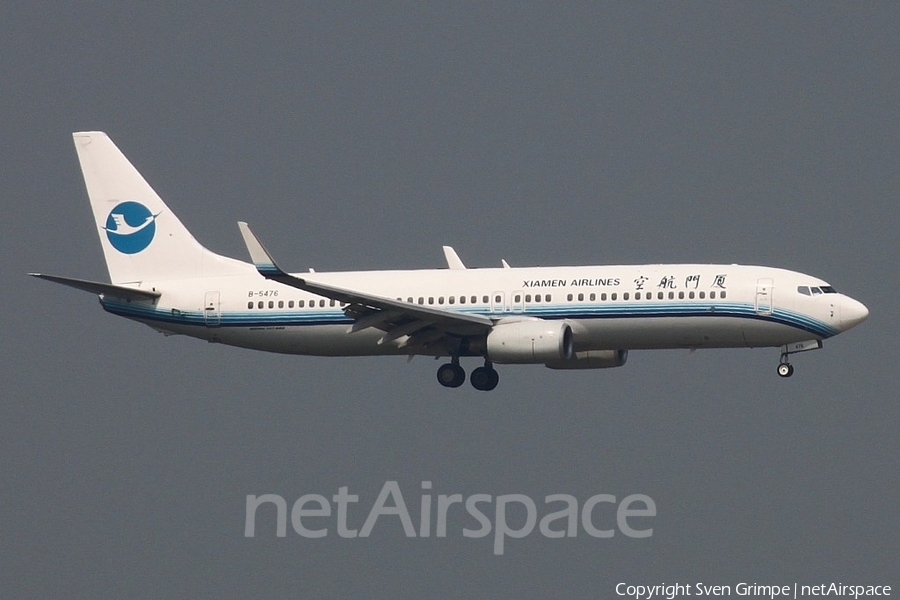 Xiamen Airlines Boeing 737-85C (B-5476) | Photo 102878