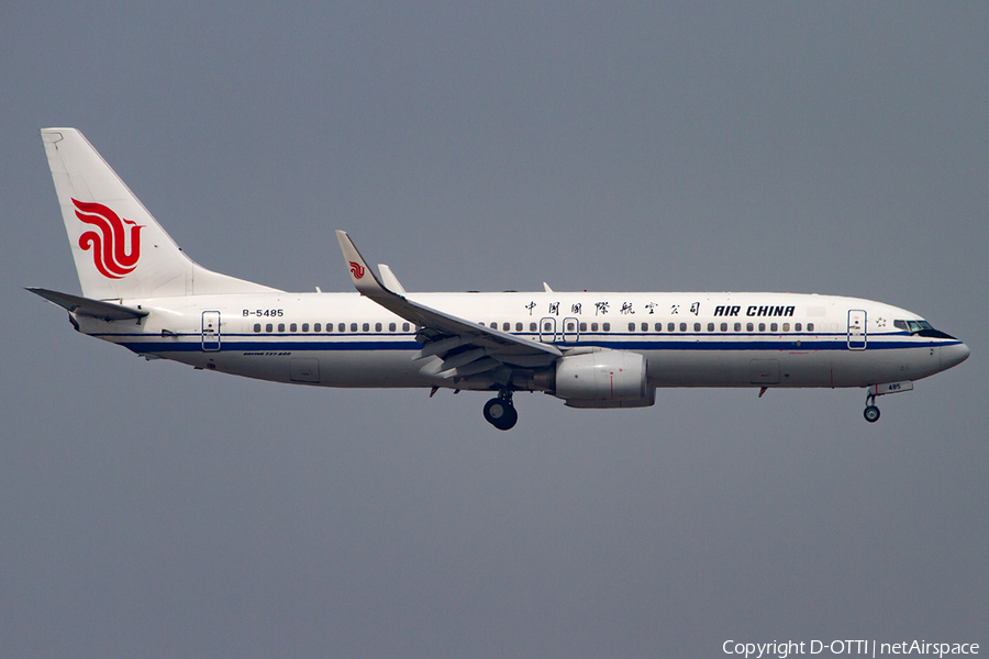 Air China Boeing 737-89L (B-5485) | Photo 398680