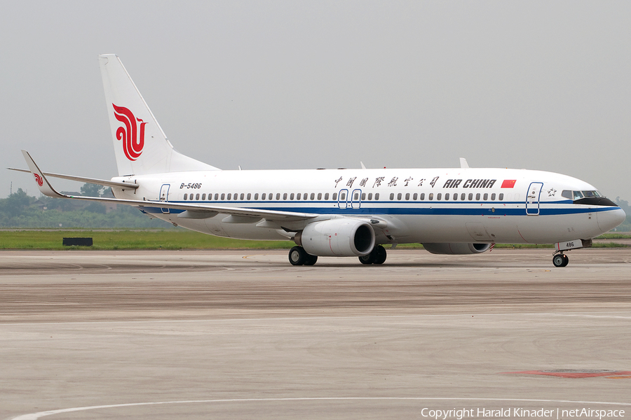 Air China Boeing 737-89L (B-5486) | Photo 304155