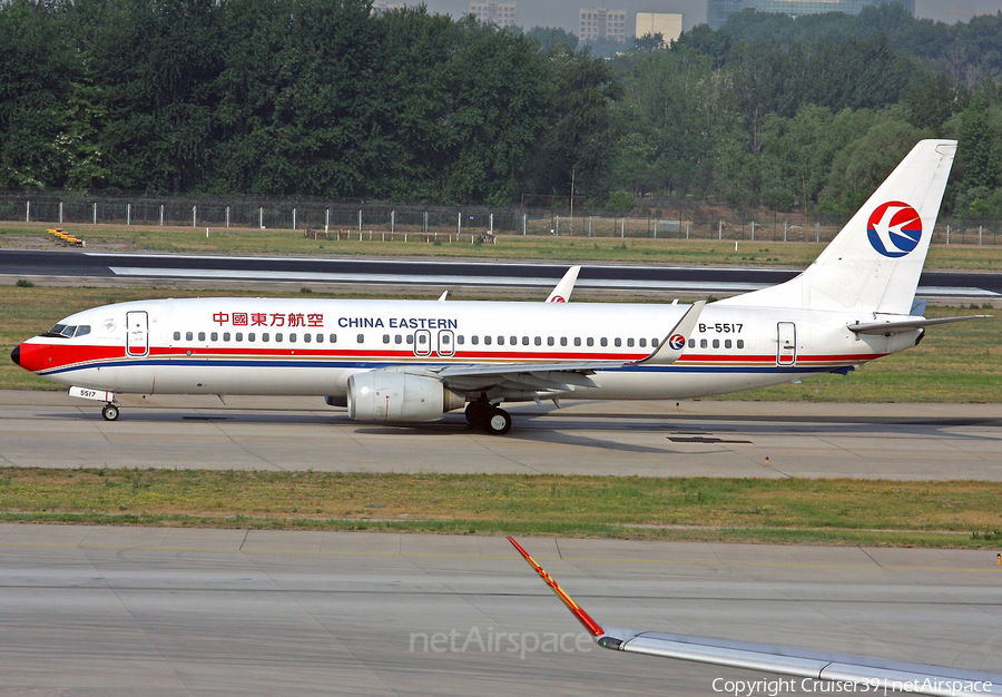 China Eastern Airlines Boeing 737-89P (B-5517) | Photo 62797