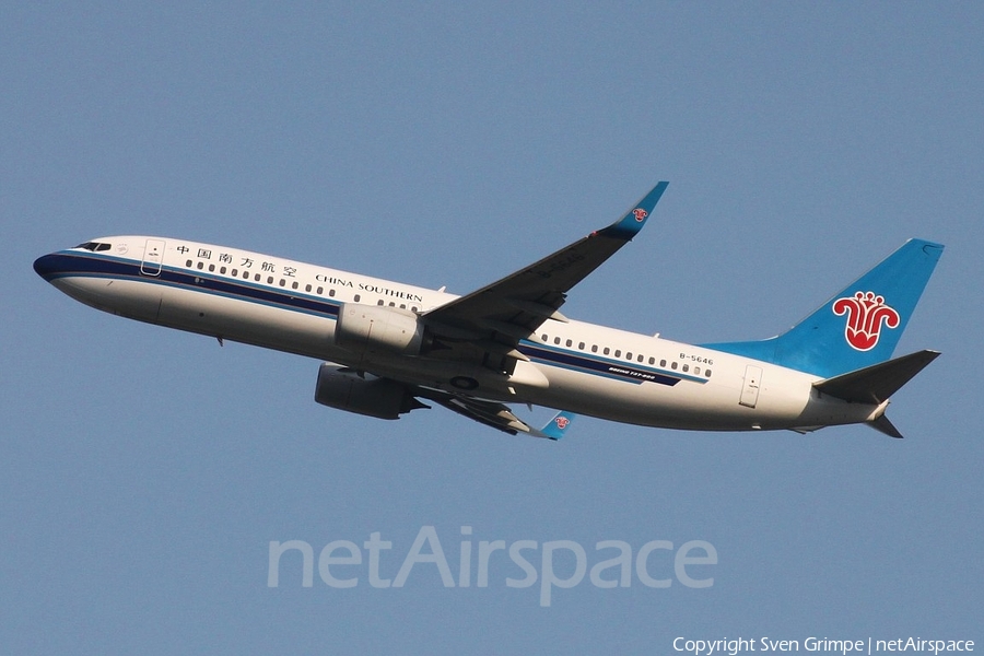 China Southern Airlines Boeing 737-81B (B-5646) | Photo 22115