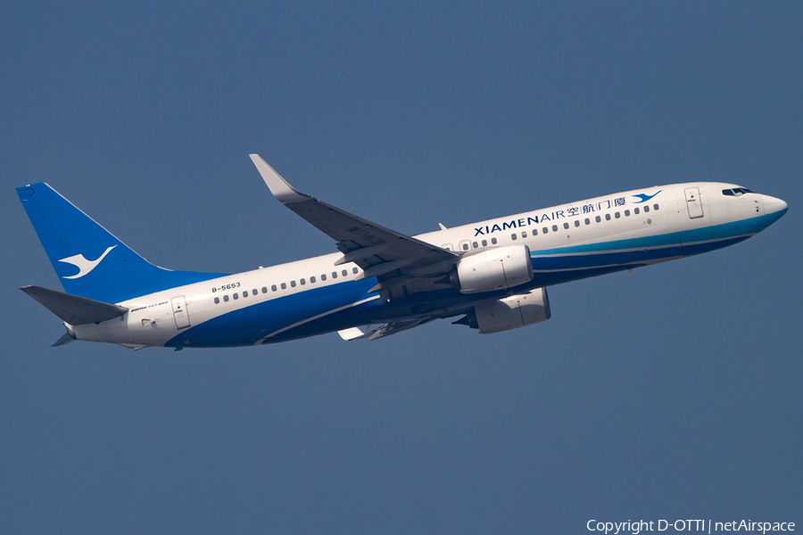 Xiamen Airlines Boeing 737-85C (B-5653) | Photo 398081