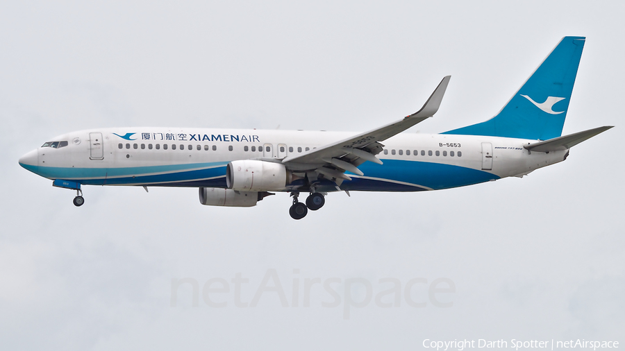 Xiamen Airlines Boeing 737-85C (B-5653) | Photo 308237