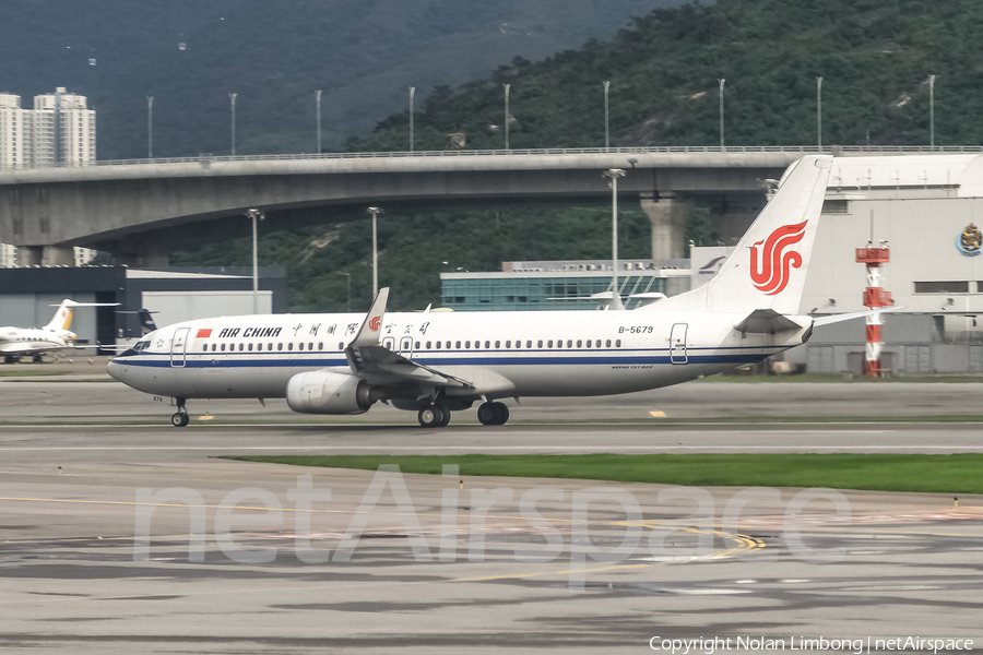 Air China Boeing 737-89L (B-5679) | Photo 427052