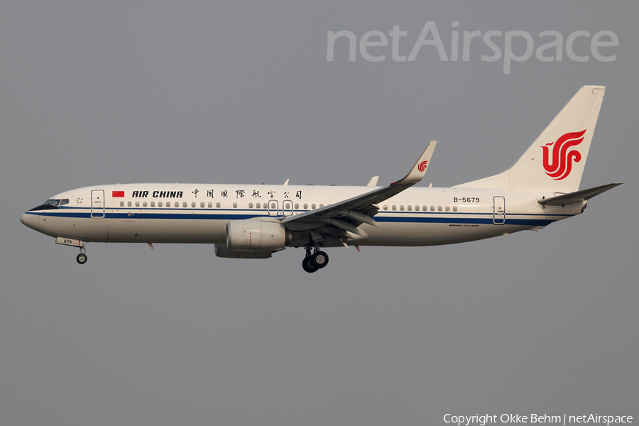 Air China Boeing 737-89L (B-5679) | Photo 129256