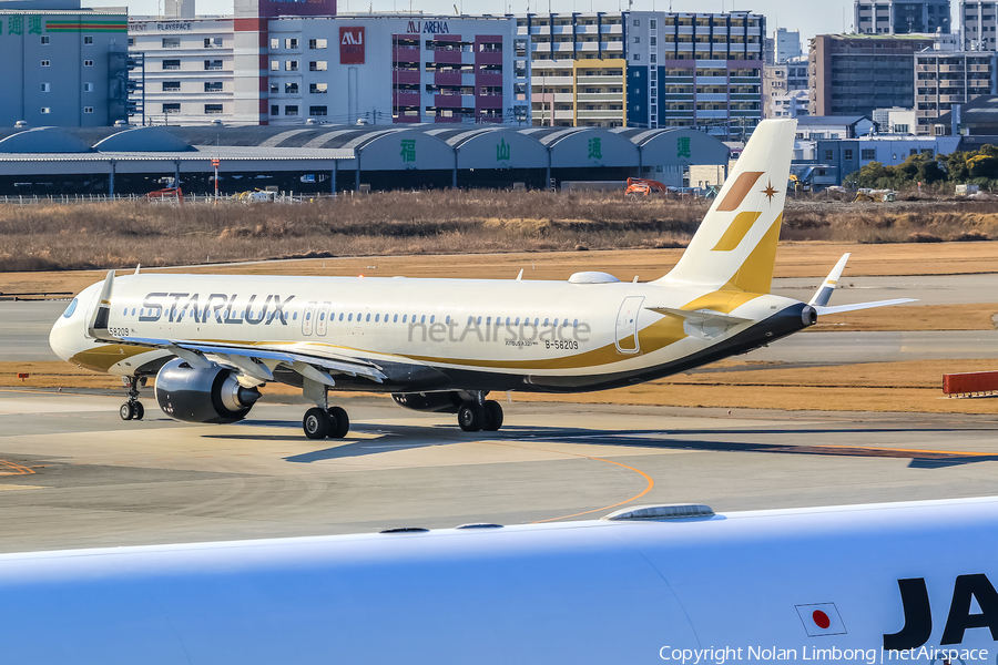 Starlux Airlines Airbus A321-252NX (B-58209) | Photo 594357