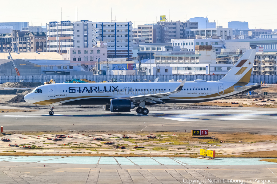 Starlux Airlines Airbus A321-252NX (B-58209) | Photo 594358