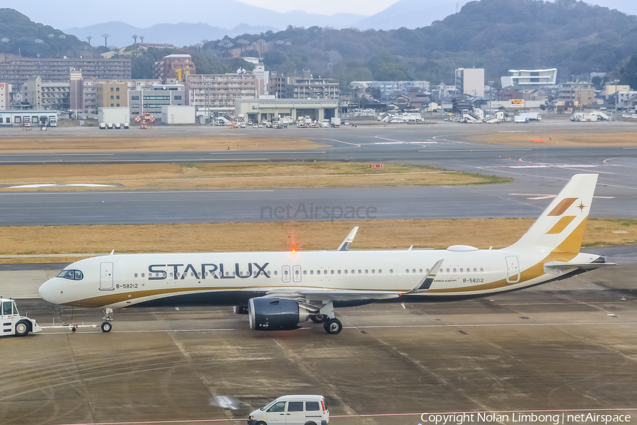 Starlux Airlines Airbus A321-252NX (B-58212) | Photo 594362