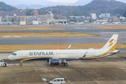 Starlux Airlines Airbus A321-252NX (B-58212) at  Fukuoka, Japan